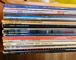 R5 Beatles/Wings/george Harrison Ringo Starr Paul Mccartney Vinyl Collection LP