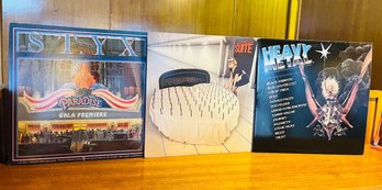 R5 Classic 70s Rock Vinyl LP Record Collection Journey, Styx, Zappa, Cheap Trick, Reo Speedwagon, Jethro Tull
