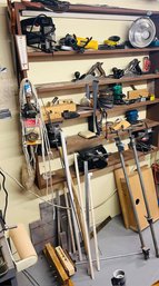 R0 Lot Of Sanding Equipment Craftsman Tools, Dewalt, Stanley, Rigid, Grinding Tools