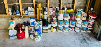 R0 Large Paint, Thinner, Fuel, Oil Lot!