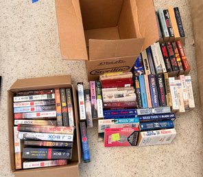 R8 Mystery & Thriller Book Collection – C.J. Box, James Patterson, James Michener & W.E.B. Griffin