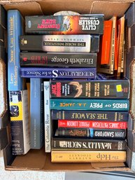 R8 Mystery, Thriller & Fiction Book Collection  Sue Grafton, Elizabeth George, J.A. Jance & Larry McMurtry