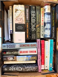 R8 Spy, Thriller & Fiction Book Collection  Michael Crichton, James Patterson & David Baldacci