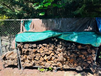 R00 Firewood Lot With Racks