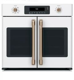 R0 GE 30 Convection French Door Oven SS PLUS French Country Crown 36 Copper Range Hood Brand New!