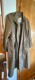 R1 London Fog Belted Maincoat Size 8 Petite