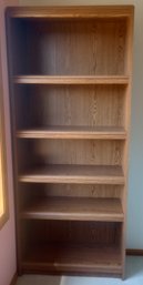 R13 Wooden Bookshelf With Adjustable Shelves, Located On Second Floor