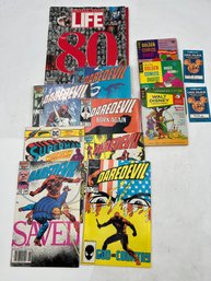 R2 Vintage Comics, Special Edition Life Magazine, Walt Disney Comic Digest And Two Disney Ticket Stubs From 89