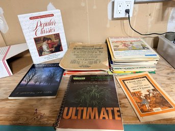R0 Vintage Piano Sheet Music Collection