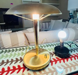 R1 Two Table Top Lamps 15in Tall 8in Tall