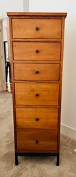 R3 Cherry Six Drawer Tower Dresser Bedroom Furniture