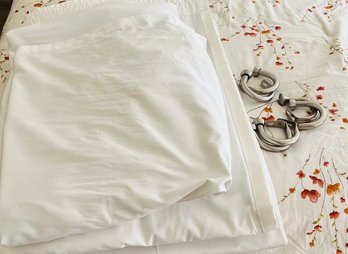 R3 Lafayette Interior Fashion Curtain Drapes And Hangers 9ft Wide 6ft Long