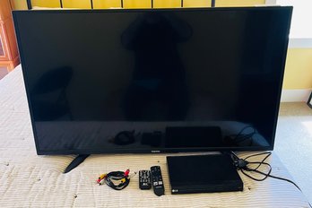 R6 Toshiba 43in TV And LG DVD Player