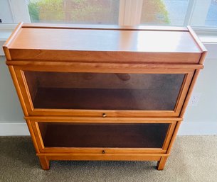 ADU1 Hale New York Barrister Lawyer 2 Stack Bookcase