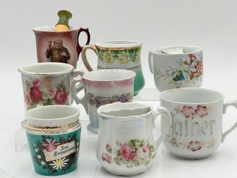 R1 Collection Of Vintage Mustache Mugs
