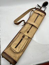 R5 Vintage Golf Bag & Golf Clubs