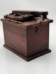 R3 Antique Wooden Contact Printer & Darkroom Light Print Copier