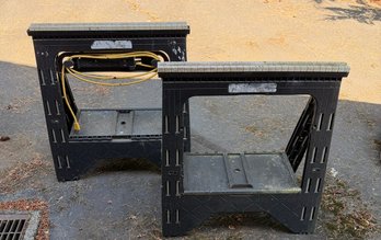 R0 Pair Of Sawhorses 32in H 30in W 17in D