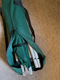 Camping Cot In Bag, 2 Laundry Baskets, Luggage Cart, Bathroom Shower Organizers