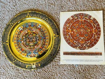 R3 Reconstruction Of The Sunstone Or Aztec Calendar