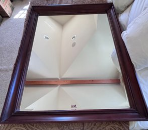 R7 Heavy Cherry Wood Framed Mirror