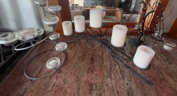 R1 Decorative Candle Holder Collection – Spiral, Branch & Tree Designs