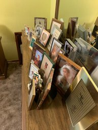 Rm 5 - Assorted Picture Frames, Photo Frame Book, Multi Picture Frame, Mayfair 3 Piece Crystal Frame Set