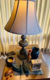 R2 Lamp, Candle, Bird Figurines, Clock, Vases, Ladybugs, Case