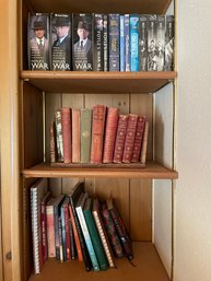 R2 Mixes Media Lot Includes Vintage Books, Modern Books, DVDs.