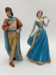 R1 Lenox Romeo And Juliet Figurines With Original Boxes And Paperwork
