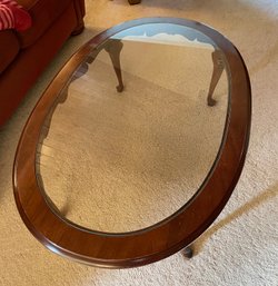 R2 Glass And Wood Coffee Table