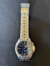 R2 Seiko Kinetic 100M Two Toned Mens Watch