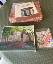 R3 Anavrin 1940s Train Cabin DIY Book Nook, 1000 Piece Puzzle, Stickers