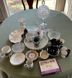 R3 Candy Dishes, Souffl Dishes, Tiny Wedgewood Vase, Cups, Vase