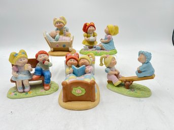 R1 Extra Special Labeled Cabbage Patch Porcelain Figurines