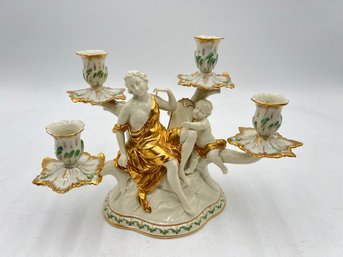 R1 Dresden Saxe Ovington Brothers Company Candelabra 2 Of 2
