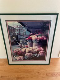 R4 Framed Signed Photo Print Of Pike Place Market