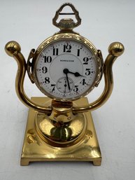 R2 1925 To 1940 Hamilton Open Face Pocket Watch With Stand