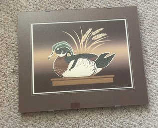 R1 Wood Duck Signed Print By John Fields