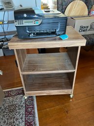 Printer Cart And HP Printer Scanner Office Jet 4500