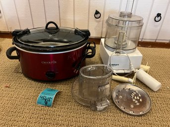 R11 Cuisinart Food Processor Custom 11 And Crockpot Slow Cooker