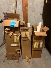 R11 Boxes Of Vintage Wall Paper