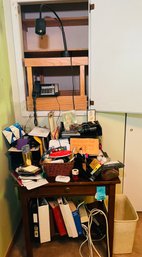 R10 Office Lot To Include Envelopes, File Systems, Binders, Powerstrip, Knick Knacks, Other Office Supplies