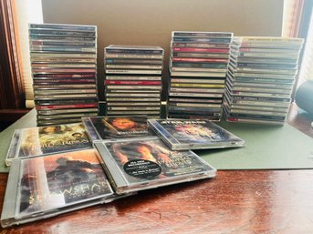 R3 Collection Of 70 Music Cds Includes Star Wars, Lord Of The Rings, Shawshank Redemption, Beethoven, Brahms