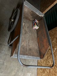 S7 Wooden Cart On Wheels