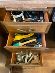 R3 Three Drawers Of Kitchen Accessories And Utensils