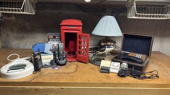 R7 Assorted Electronics, Telephones & Lighting Lot