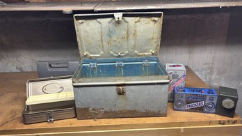 R7 Vintage Metal Tool & Storage Box Collection
