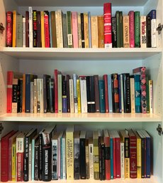 R5 Three Shelves Of Fiction Books Collection To Include Titles Such As The Knight Of Maison Rouge, Snow Fallin