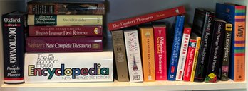 R5 Dictionaries, Encyclopedia, Thesaurus, Guides And More Book Lot
